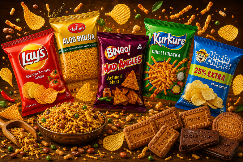 Chips & Namkeen & Biscuits , Cakes